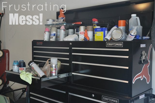 Organized Paint Supplies & Organized Home Link Party