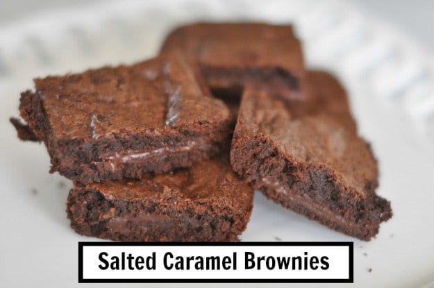 Salted Chocolate Caramel Brownies (and Other Party Food)