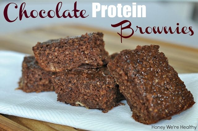 Chocolate Protein Brownies