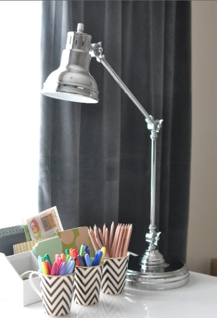 Office Accessories & New Chrome Lamp