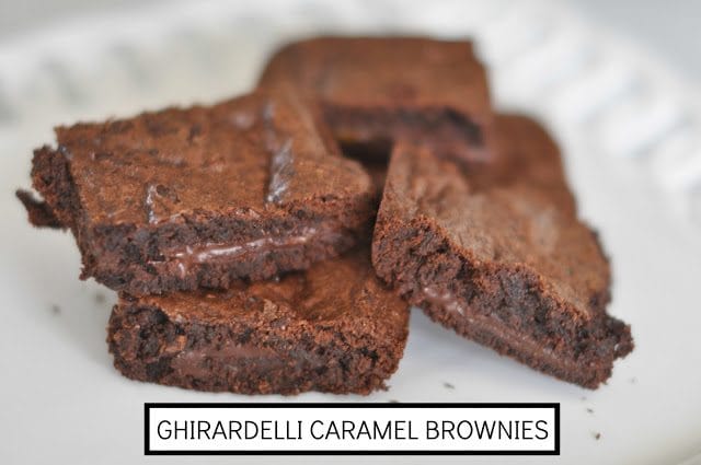 Ghirardelli Caramel Brownies