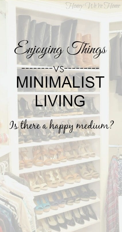 Is There A Happy Medium Between Enjoying Your Things & Minimalist Living?