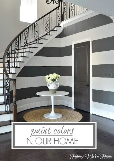 Paint Colors in Our Home