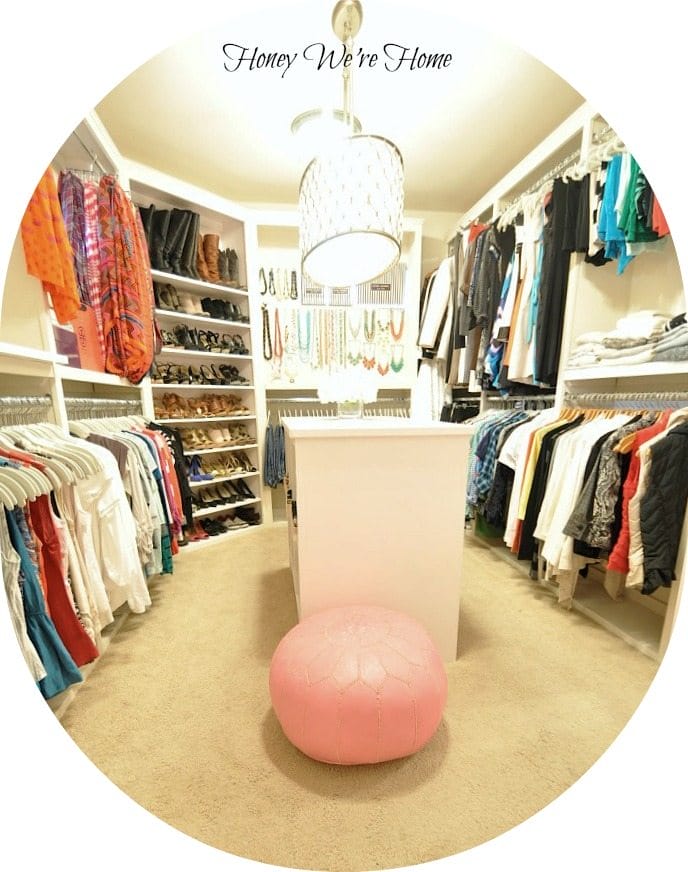 Organized “Boutique” Closet