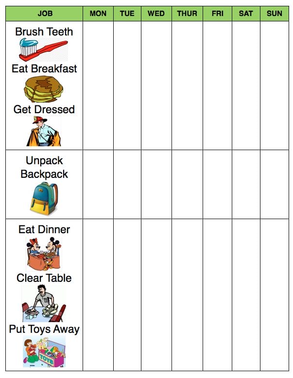 Number Words to Learn (Printable Chart Included)