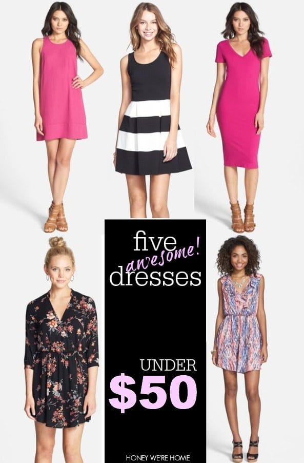 Weekend Steals & Deals – 5 Dresses Under $50