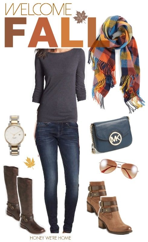 Wardrobe Wednesday – Welcome Fall Scarves