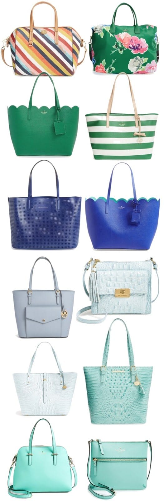 New Colorful Spring Handbags