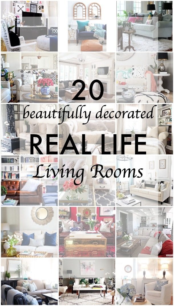 20 Beautifully Decorated Real Life Living Rooms