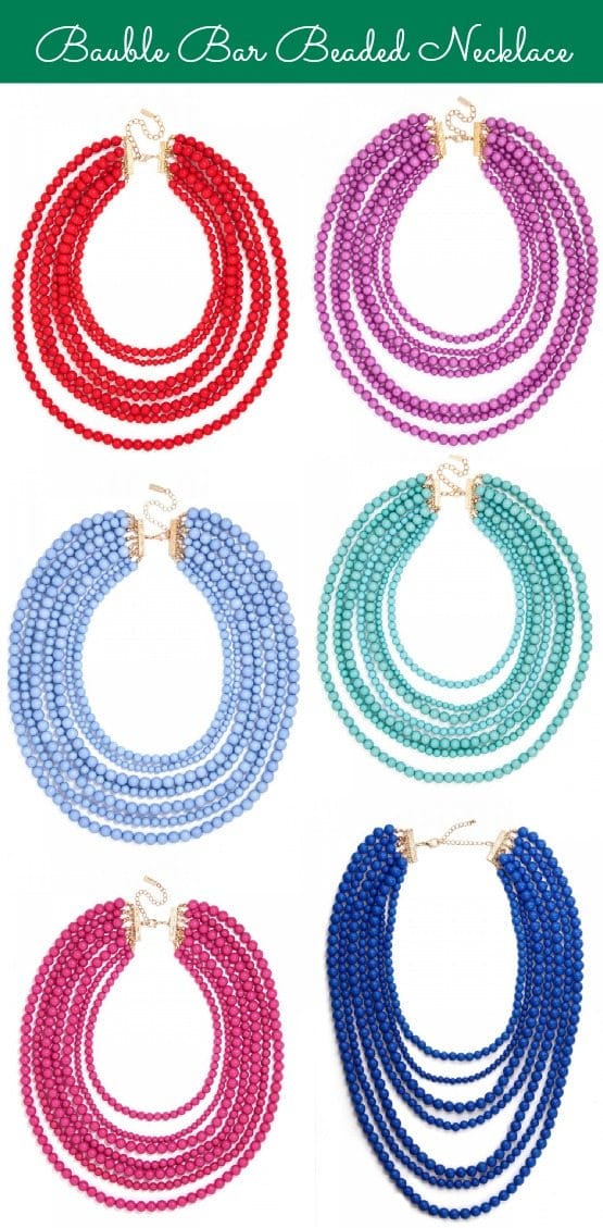 Weekend Steals & Deals | Summer Fashion Outfits - Beaded Necklace
