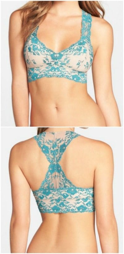 Racerback lace bras for summer outfits 