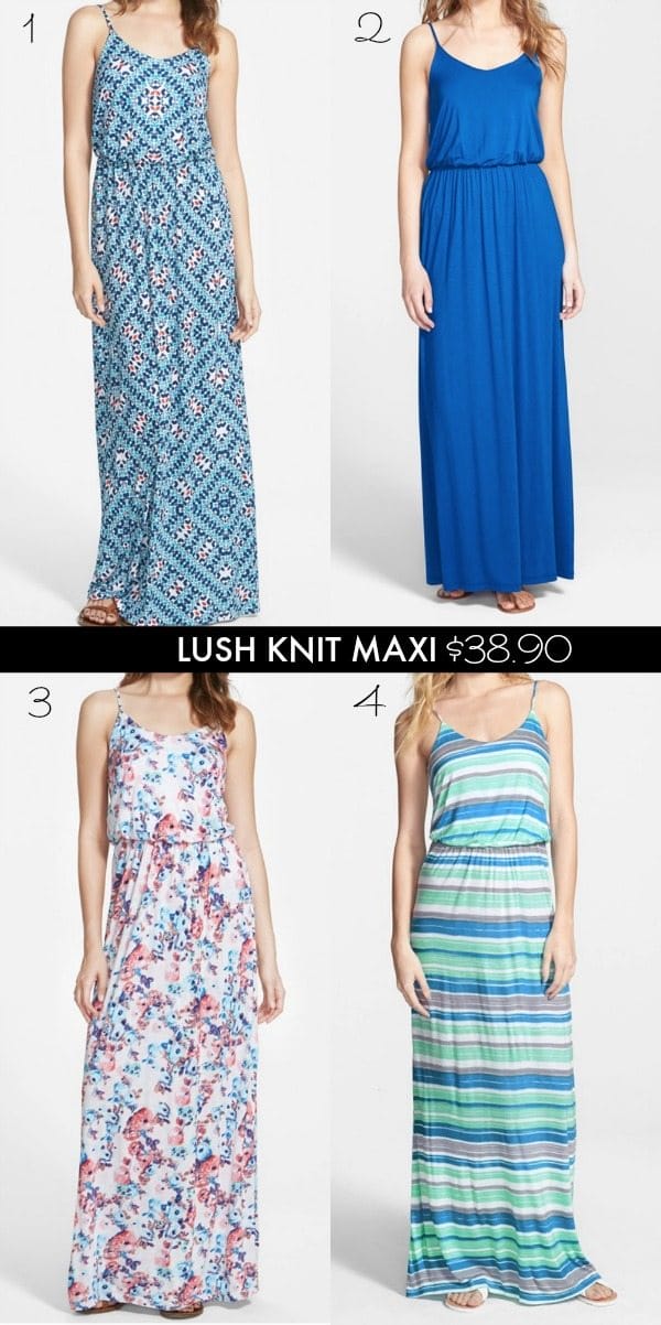 Lush Knit maxi dress | summer fashion