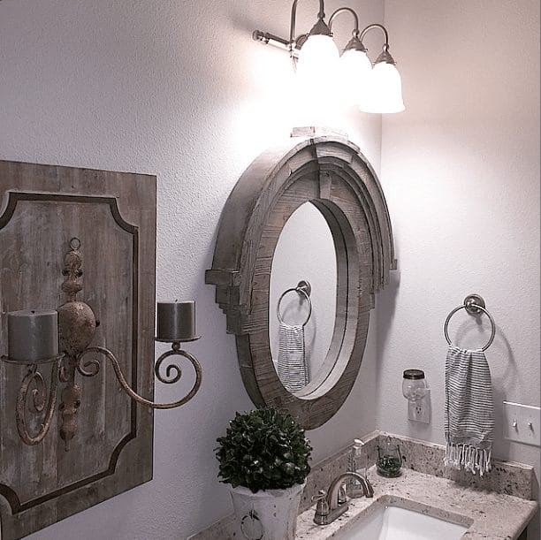 Gorgeous Real Life Bathrooms | Whimsy Girl Design