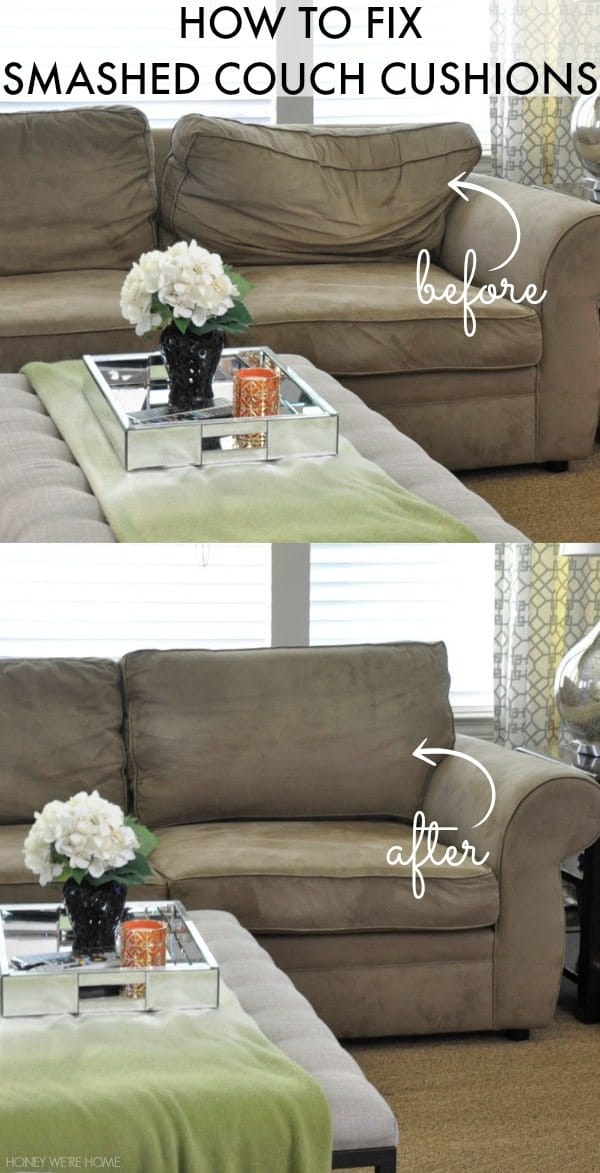 How To Fix Smashed Couch Cushions, Cost To Restuff Sofa Cushions