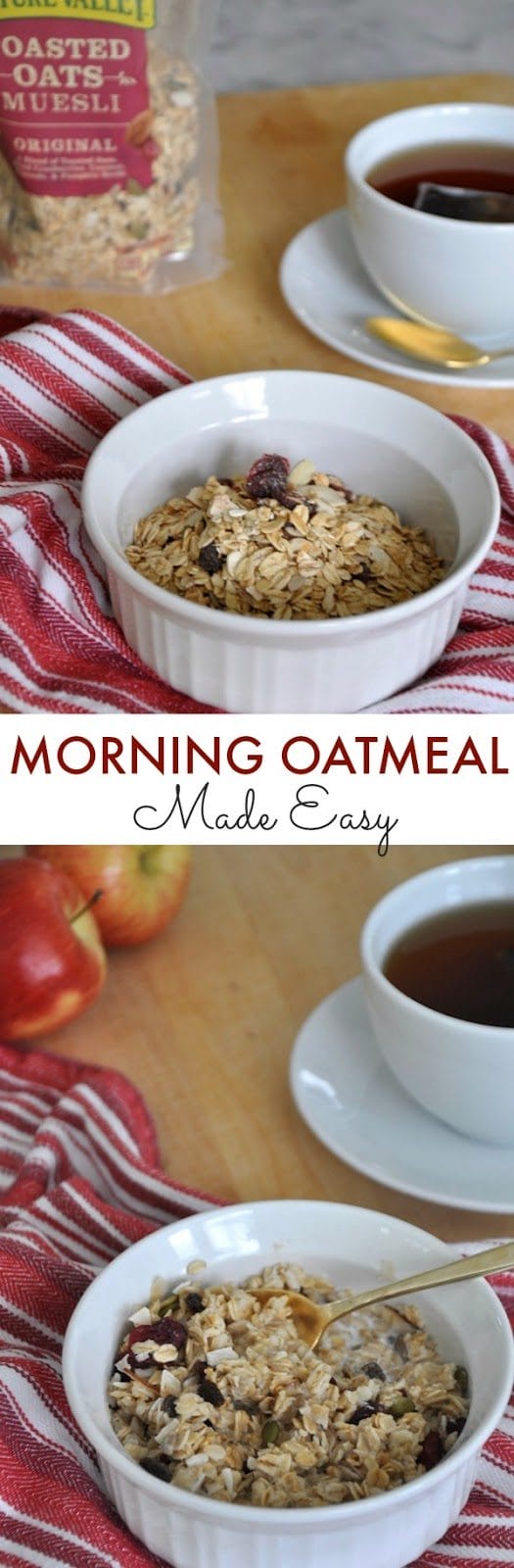 Quick & Easy Morning Oatmeal | Honey We're Home