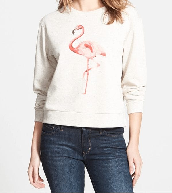 Summer Fashion - Flamingo French Terry Sweatshirt