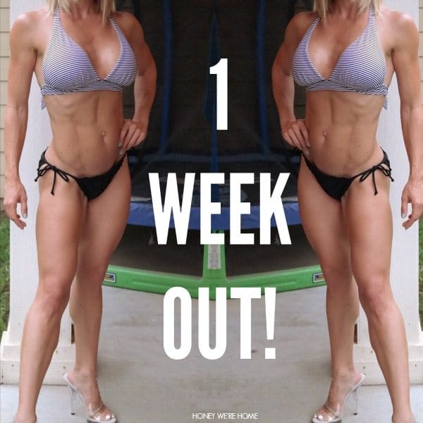 Bikini Competition Prep (15 Weeks Out) • Honey We're Home