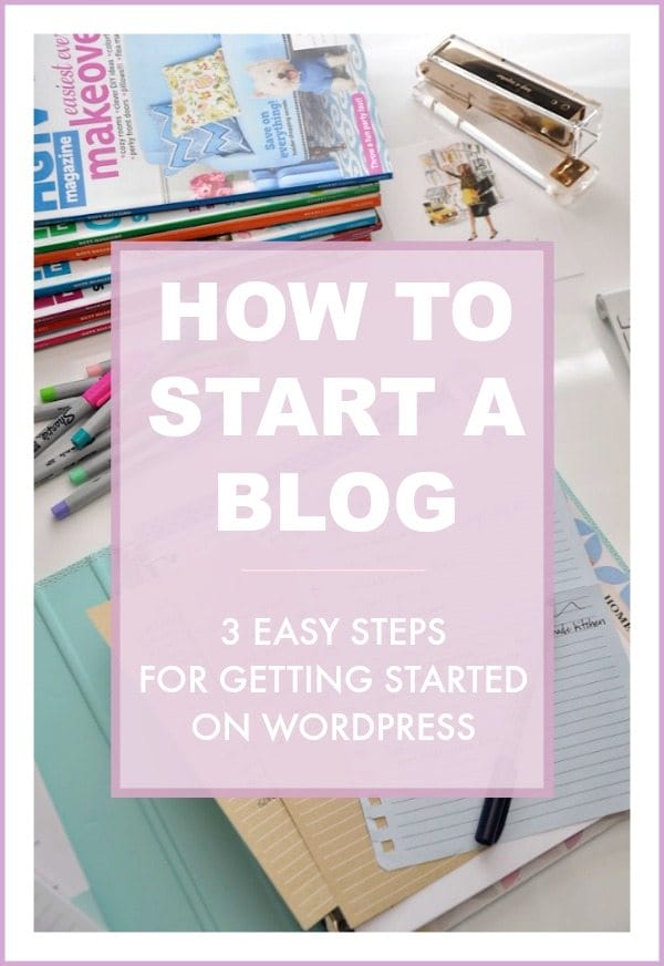 How to Start A Blog on WordPress