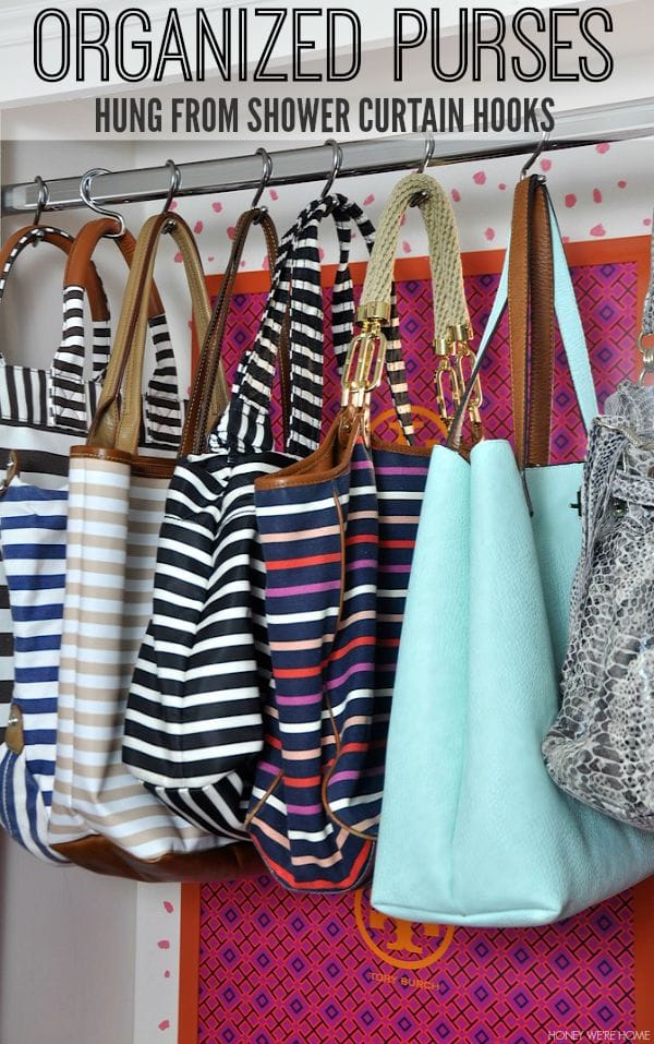 How To Organize Purses In Your Closet