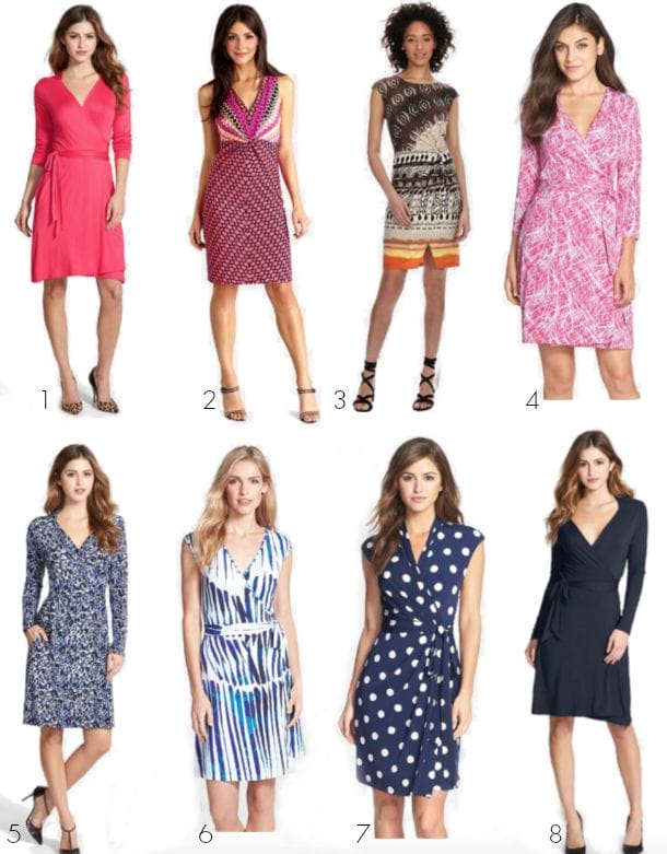 Fall Fashion - wrap dresses universally flattering on all body types