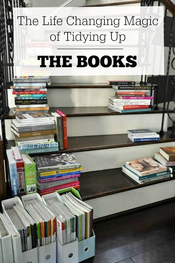 The Life Changing Magic of Tidying Up - Decluttering the BOOKS 