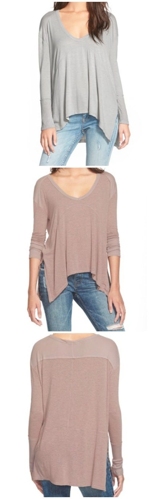 Fall/Winter fashion - Elodie Ribbed Long Sleeve Tee
