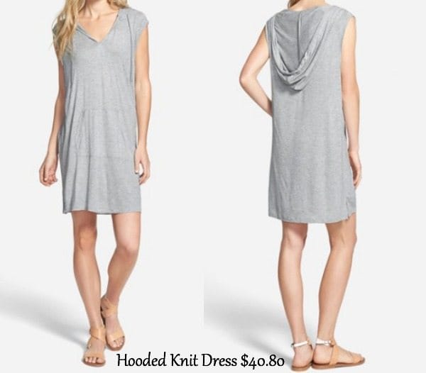 Hooded knit dress- need this in my life for the weekends! 