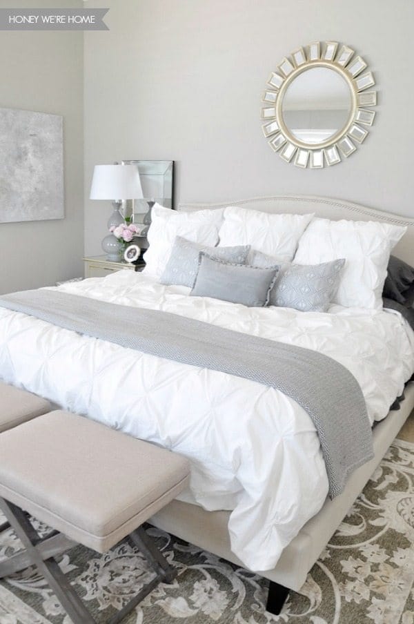 Quick Home Cleaning Routines - starting with make your bed! Such a great way to end the day. 