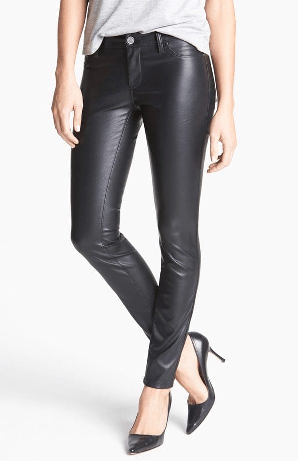 fall fashion - BLANKNYC Faux Leather Skinny Pants ($98)