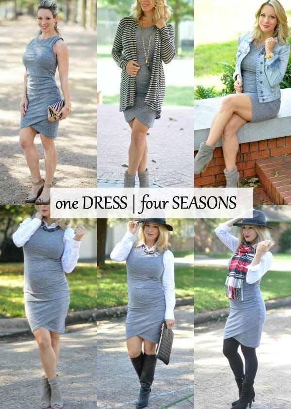 How to style your tank dress for fall and winter | Honey We're Home