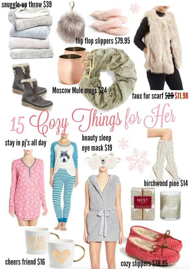 15 Cozy Things for Her Holiday Gift Guide