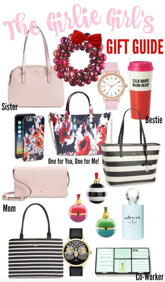 The Girlie Girl's Gift Guide - Kate Spade holiday shopping! xoxo 