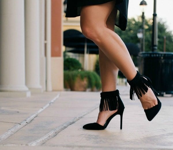 Fringe heels - yes, please! 