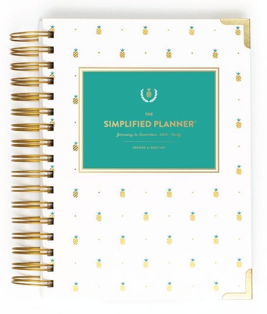 Emily Ley Simplified Planner - The Happiness Planner - Prettiest Planners 2016 | #getorganized #schedule #planner #organizer 
