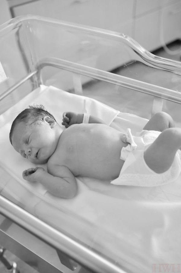 Baby birth story photos