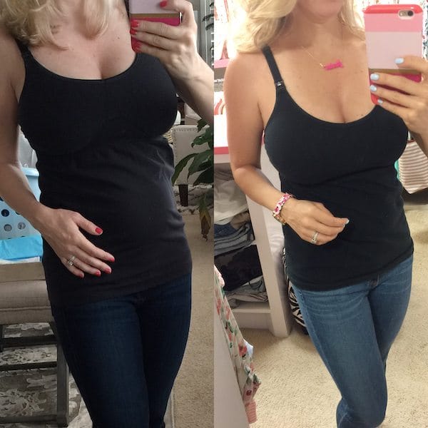 Body after baby - this post honestly shares post-baby progress from a second time mom who kept working out and eating healthy throughout her pregnancy 
