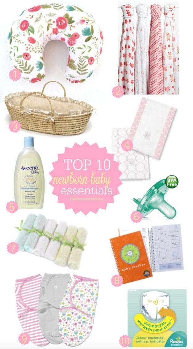 Top 10 Newborn Baby Essentials