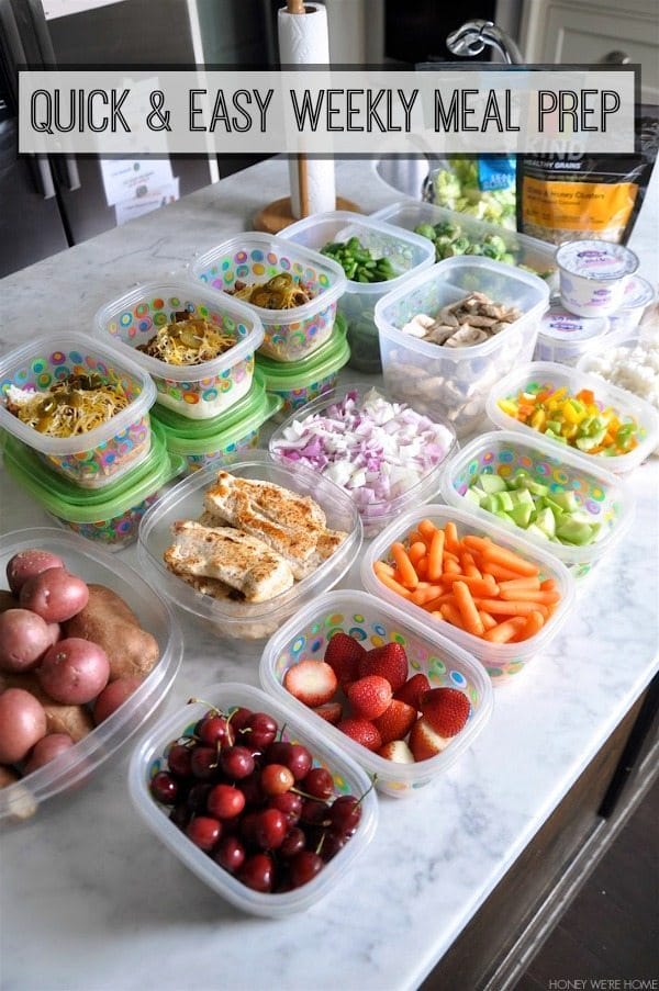 Here's How To Meal Prep For The Week
