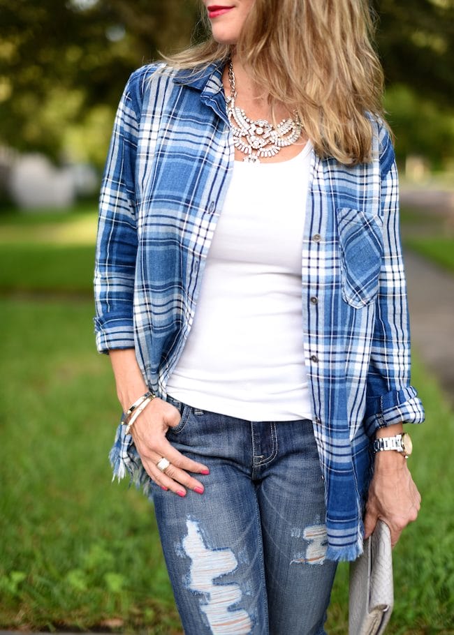 5 Ways to Wear Your Plaid Button Down Shirt