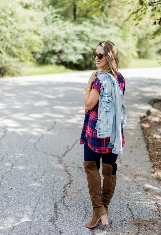 Now & Later | Plaid Top – Honey We're Home