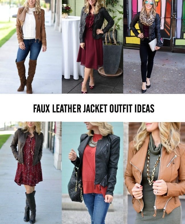 3 Must-Have Fall Jackets (Faux Leather)