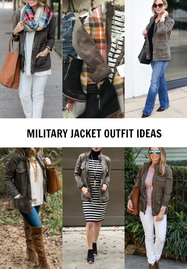 How to Style Your Military Jacket for Fall - Honey We're Home