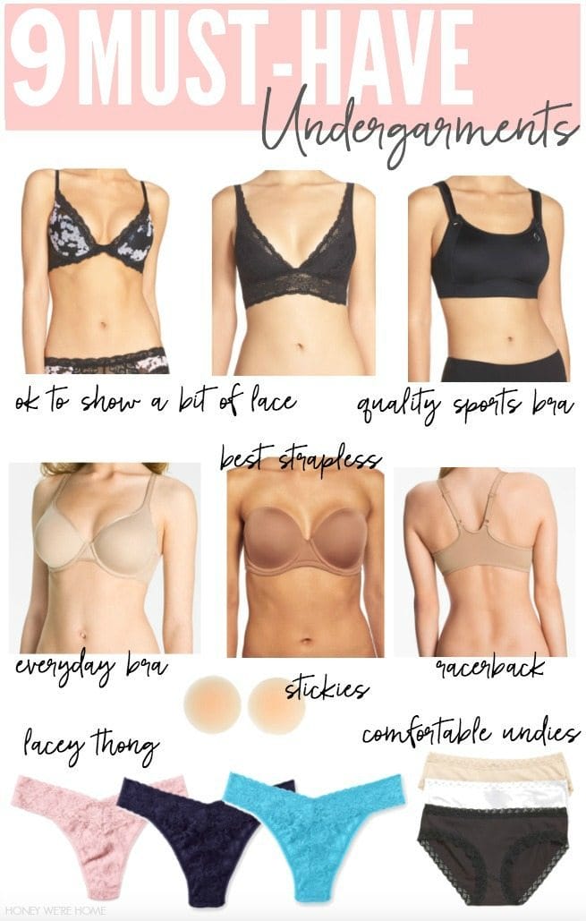 9 Must Have Undergarments