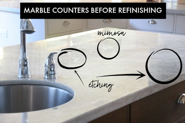 Restoring Our Marble Counters Honey, Best Way To Clean Carrara Marble Countertops