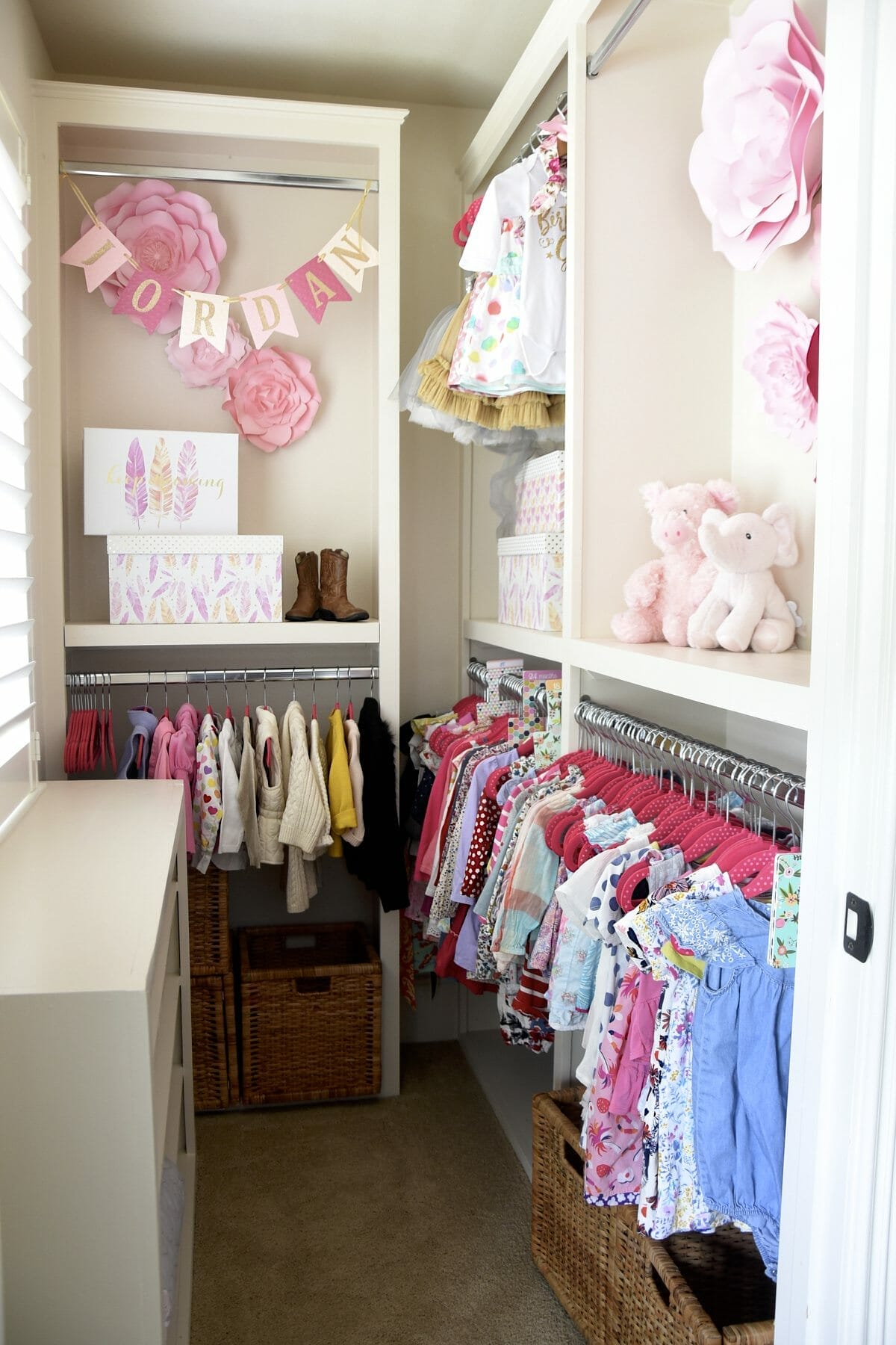 Organized Toddler Clothes