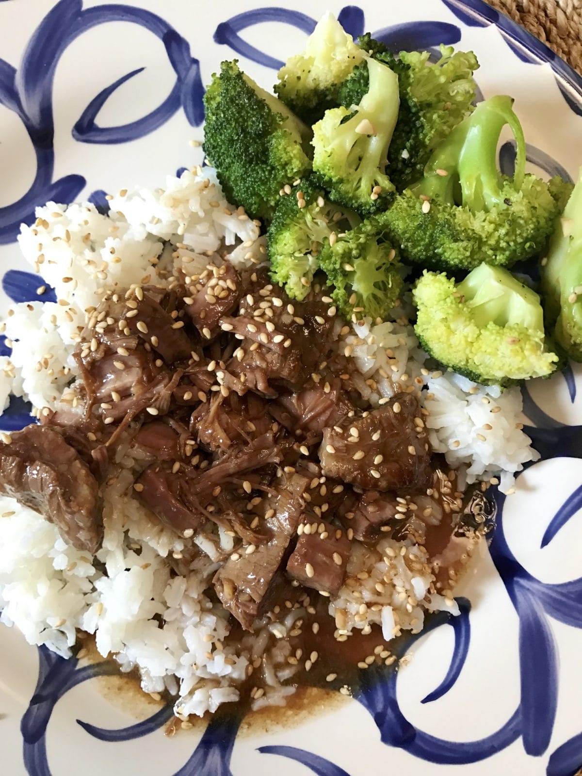slow cooker beef with broccoli