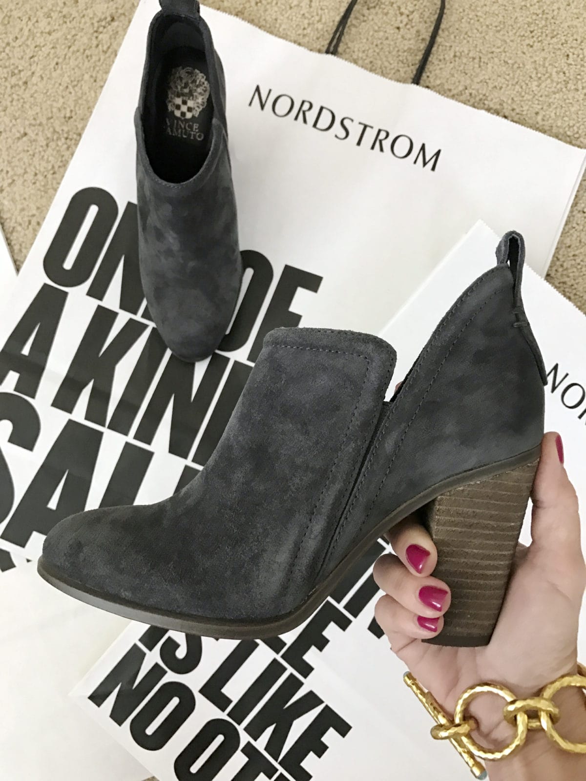 vince camuto booties