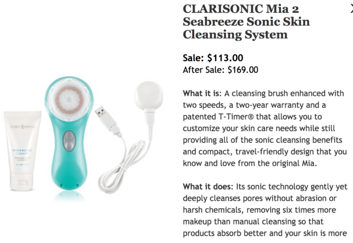 Nordstrom Anniversary Sale 2017 Clarisonic Cleansing System