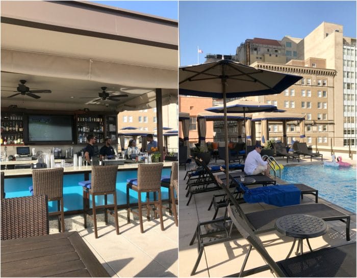 NOPSI hotel pool and bar