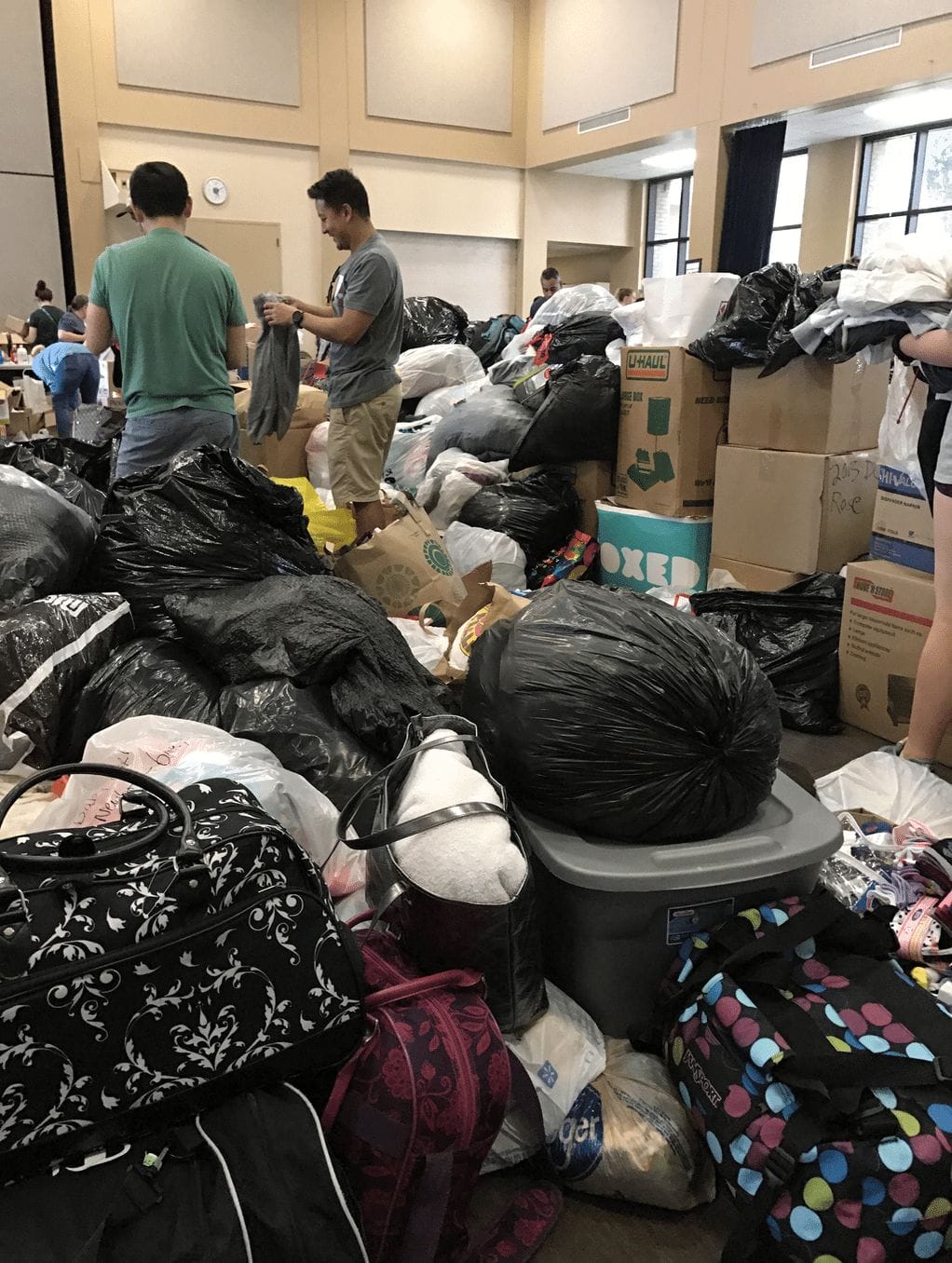 Hurricane Harvey donations